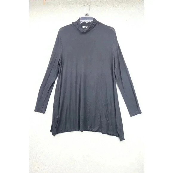 Soft Surroundings Long Sleeve High Neck Dress-Size Large-Viscose - Picture 1 of 10